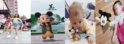 快手网红迪士尼,梦幻乐园的欢乐时光