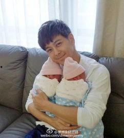 林志颖双胞胎走路照片,萌态十足引网友热议